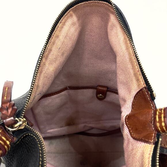 Dooney & Bourke Pebbled Leather Satchel - Picture 11 of 15